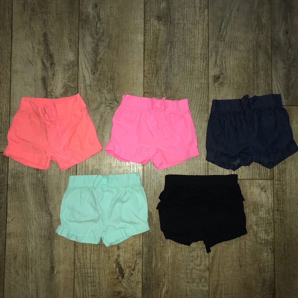 Five Pairs of Shorts